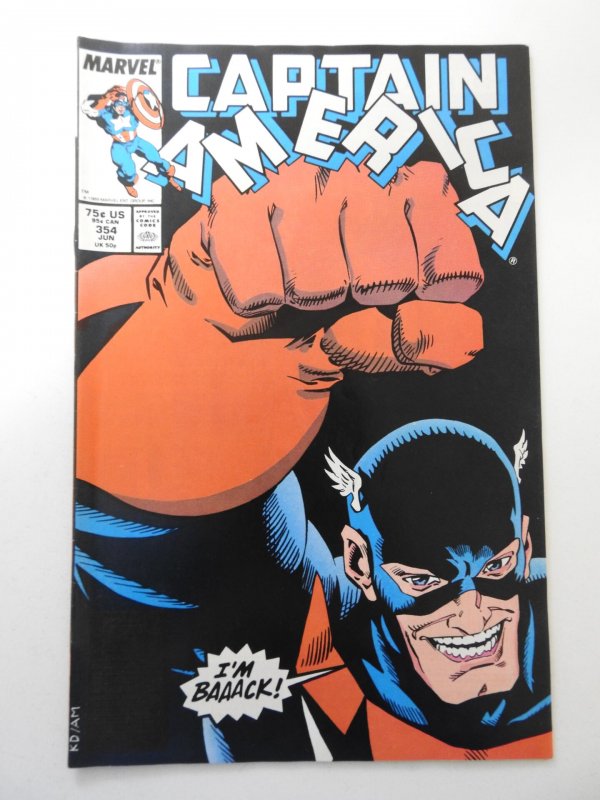 Captain America #354 FN+ Condition!