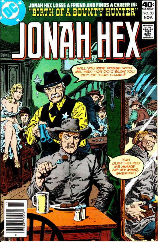 Jonah Hex #30 VG ; DC | low grade comic November 1979 Bounty Hunter
