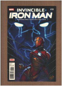 Invincible Iron Man #10 Marvel Comics 2017 Riri Williams Ironheart VF 8.0