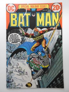 Batman #247 (1973) Special Holiday Issue! Sharp VF- Condition!