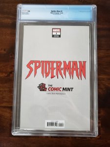Spider-Man 1 CGC 9.8 comic mint exclusive virgin variant only 600 copies