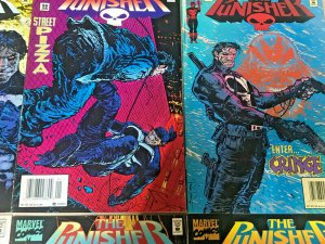 PUNISHER#94-104 VF/NM LOT 1994 (10 BOOKS) HTF LATER ISSUES MARVEL COMICS