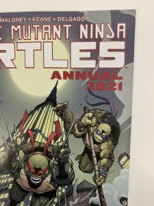 TMNT Teenage Mutant Ninja Turtles Annual 2021 1:10 RI Dunbar Variant Cover IDW