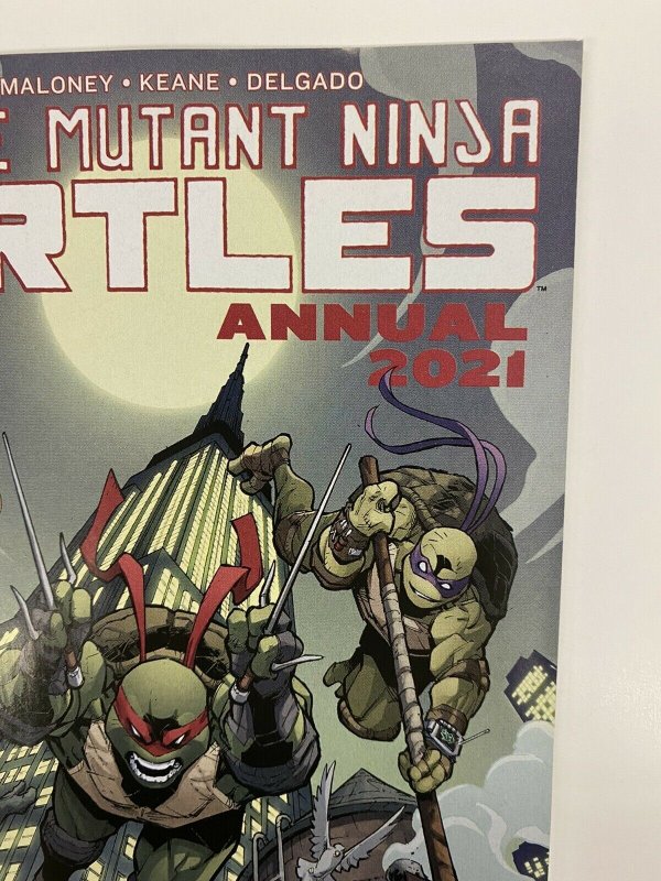 TMNT Teenage Mutant Ninja Turtles Annual 2021 1:10 RI Dunbar Variant Cover IDW