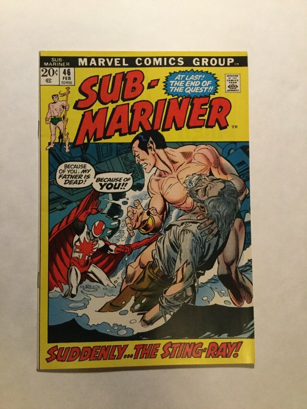 Sub Mariner 46 Near Mint Nm Marvel