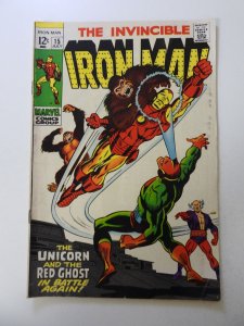 Iron Man #15 (1969) FN- condition