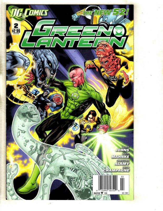 11 The New 52! Green Lantern DC Comics # 1 2 3 4 5 6 7 8(2) 9 10 Hal Jordan MF7