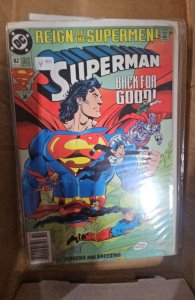 Superman #82 (1993) newsstand