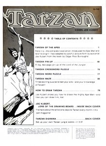 TARZAN Limited Collector's Edition #C-22 (Fall1973) 8.0VF HUGE! All KUBERT!