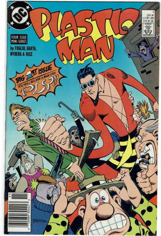 Plastic Man #1 (1988) Mini-Series Newsstand NM