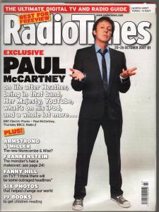 RadioTimes 10/2007-British-Paul McCartney-Kaiser Chiefs-Mark Ronson-FN