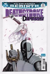 Deathstroke #23 - Rebirth Variant Cover (DC, 2017) - New/Unread (NM)