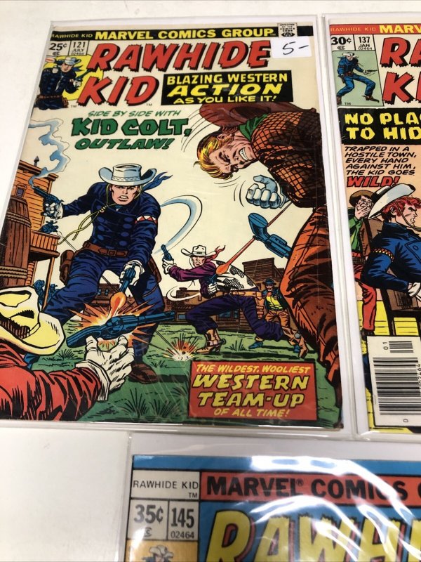 Rawhide Kid Set Of 5 Issues (1970) Set # 121-137-142-145 + Special #1 Bronze Age