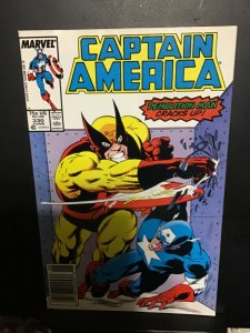 Captain America #330 (1987) hi grade D-Man Key! NM- Wow