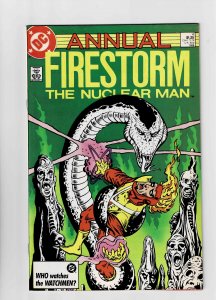 Fury of Firestorm Annual #4 (1986) A FM Almost Free Cheese 4th Menu Item (d)