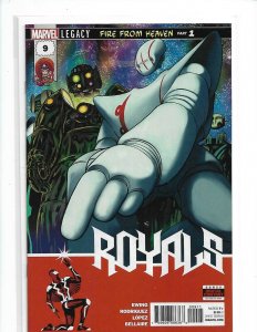 Marvel Comics ROYALS #9 first printing   Nw60