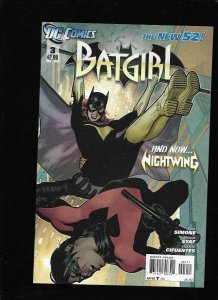 BATGIRL #3 - AND NOW ... NIGHTWING! - (9.2) 2011