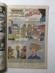 Teenage Mutant Ninja Turtles Adventures 1 Fine- Fn- 5.5 3rd Print Archie Comics