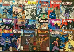 BATMAN#415-480 VF/NM LOT 1991 (36 BOOKS)  DC COMICS