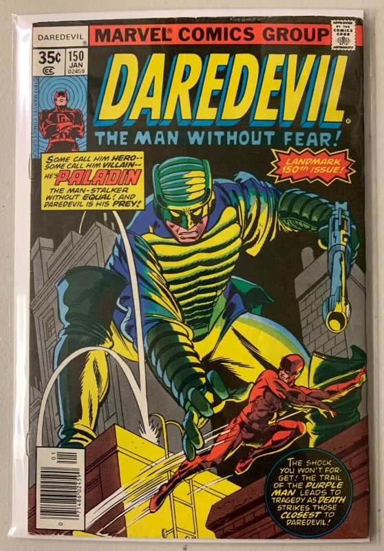 Daredevil #150 Marvel 1st Series (5.0 VG/FN) 1st appearance of Paladin (1978)