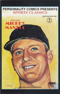 Sports Classics #2 FN ; Personality | Baseball Mickey Mantle