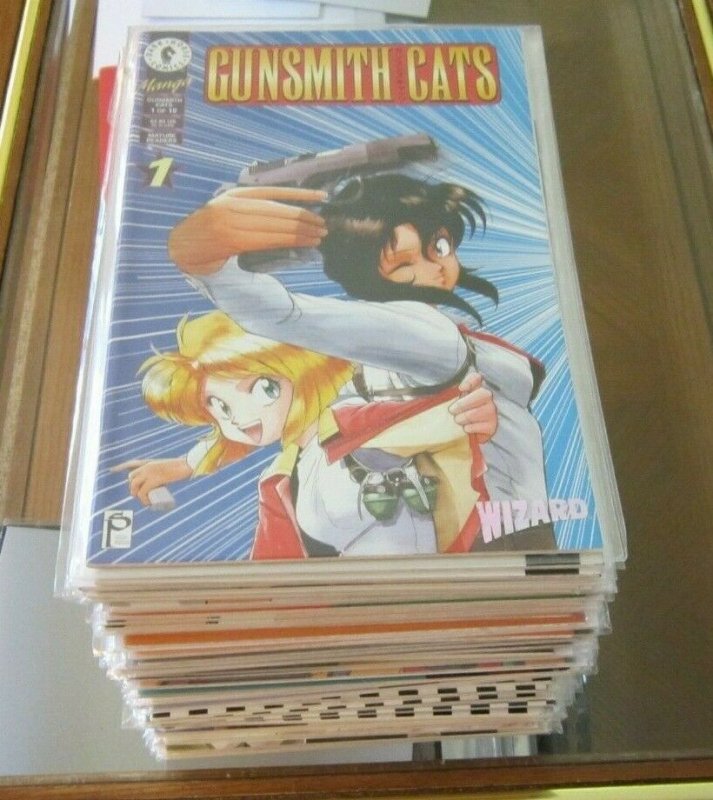 Gunsmith Cats (Lot of 60 Comics) See Listing For Details Dark Horse Manga Anime