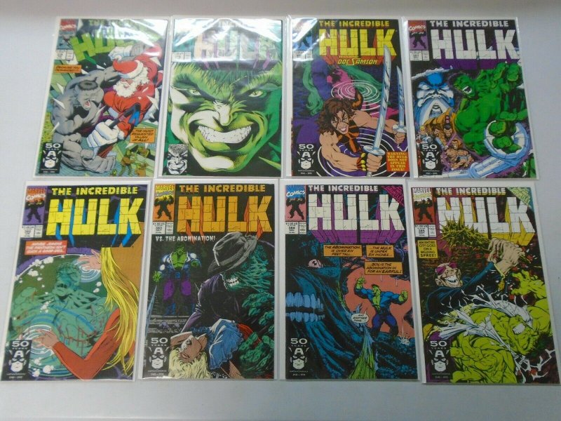 Incredible Hulk lot 38 different from #350-400 avg 8.0 VF (1988-92)