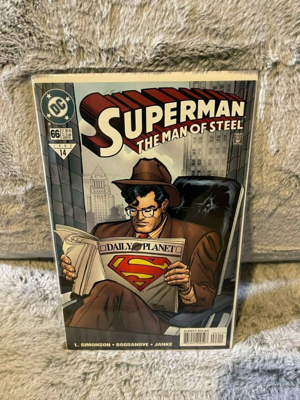 Lot Of 4 Books Superman: The Man of Steel #29 32 58 66 comic books