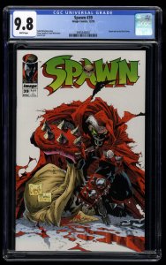 Spawn #39 CGC NM/M 9.8 White Pages Capullo and McFarlane Art!