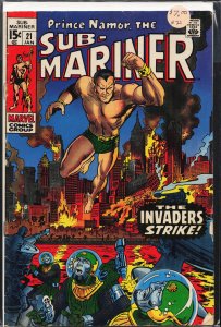 Sub-Mariner #21 (1970) Namor the Sub-Mariner
