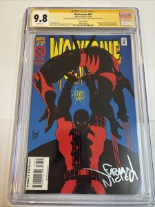 Wolverine (1994) # 88 (CGC 9.8) Signed  FabiAn Nicieza  • Adam Kubert ~ Deadpool