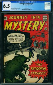 JOURNEY INTO MYSTERY #82, CGC 6.5 FN+ ID#DP227