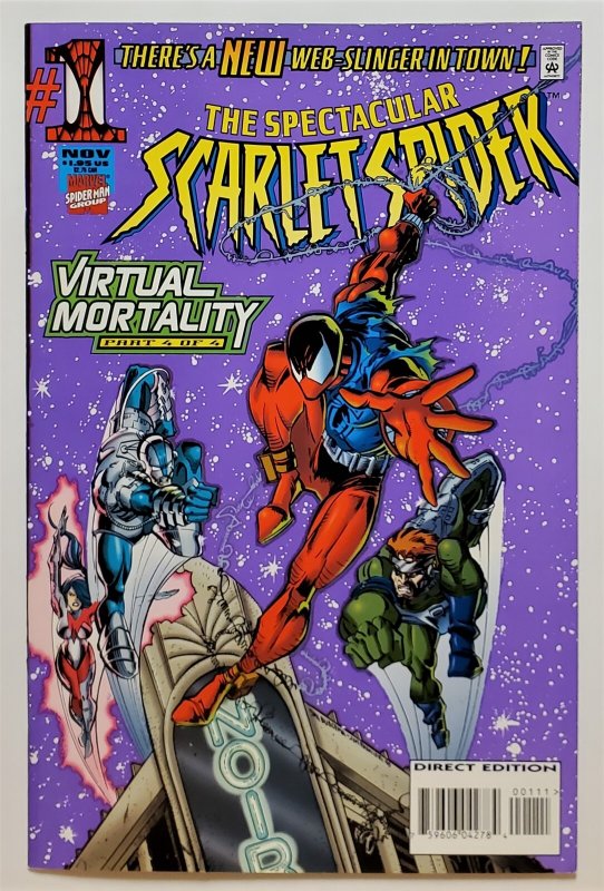 Spectacular Scarlet Spider #1 (Nov 1995, Marvel) VF-