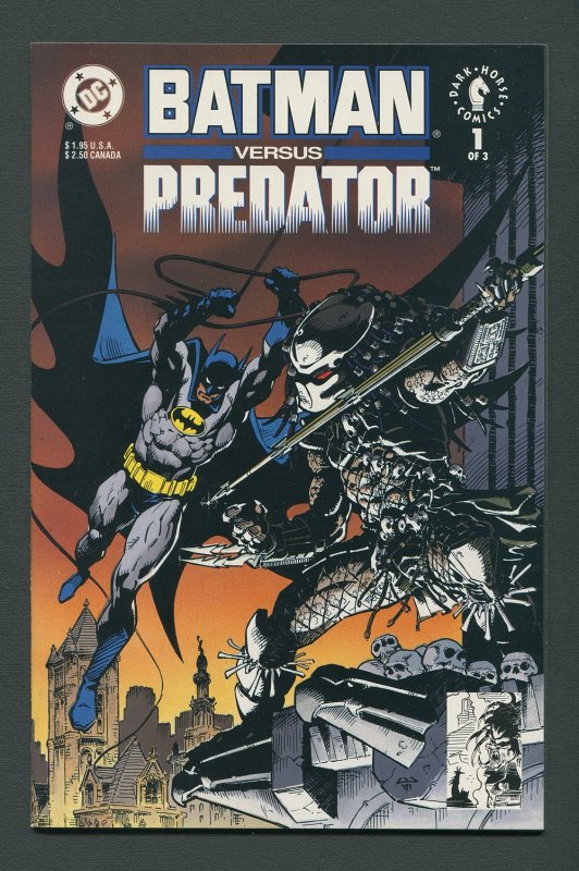 Batman vs Predator #1 / 9.8 NM-MT  Newsstand  December 1991