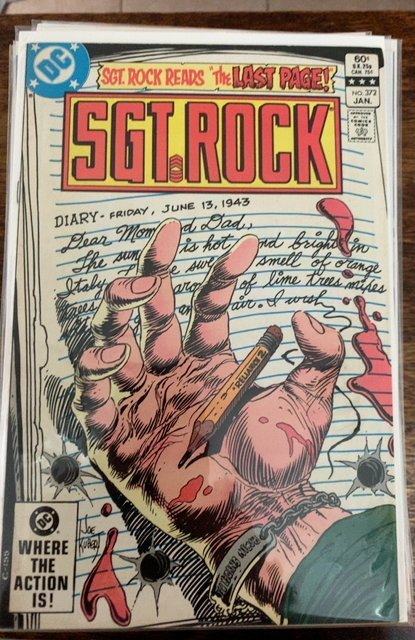 Sgt. Rock #372 Direct Edition (1983)