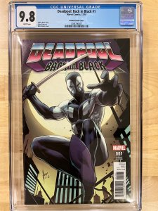 Deadpool: Back In Black #1 Keown Cover (2016) CGC 9.8