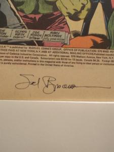 Incredible Hulk (1962-1999 1st Series) #200, SIGNED Sal Buscema, NM-