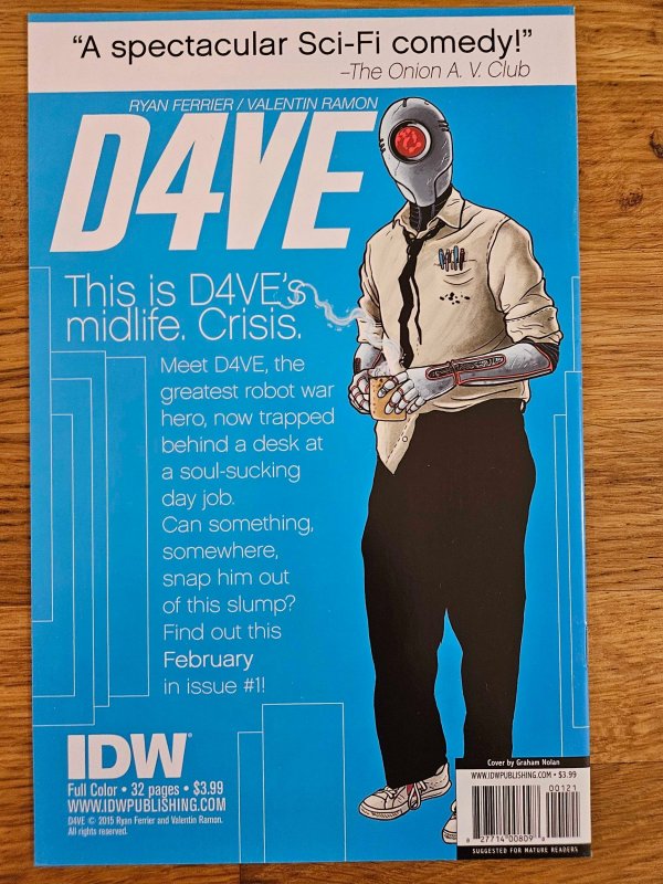 Joe Frankenstein #1 Subscription Cover (2015)