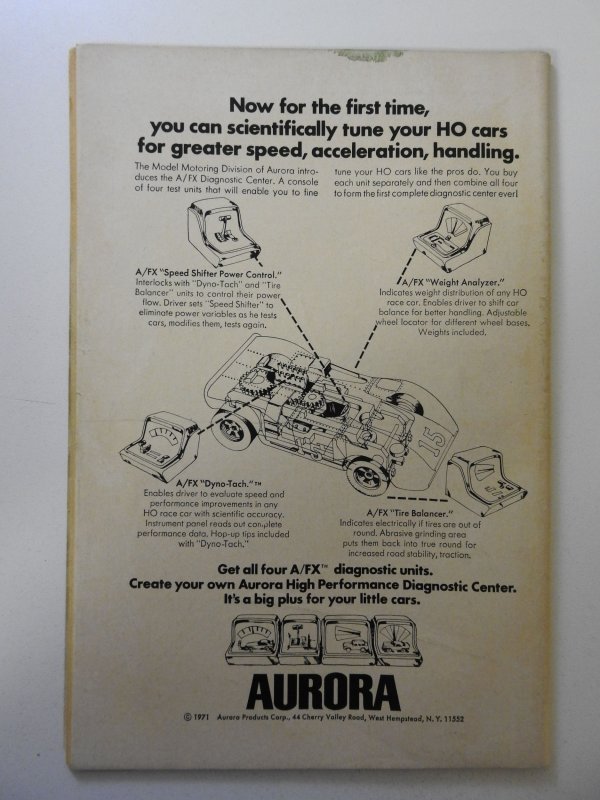 From Beyond the Unknown #15 (1972) VG Condition centerfold detached top staple