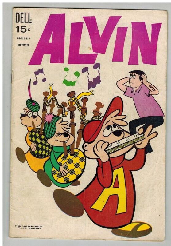 ALVIN (1962-1973 DELL) 20 G-VG October 1969