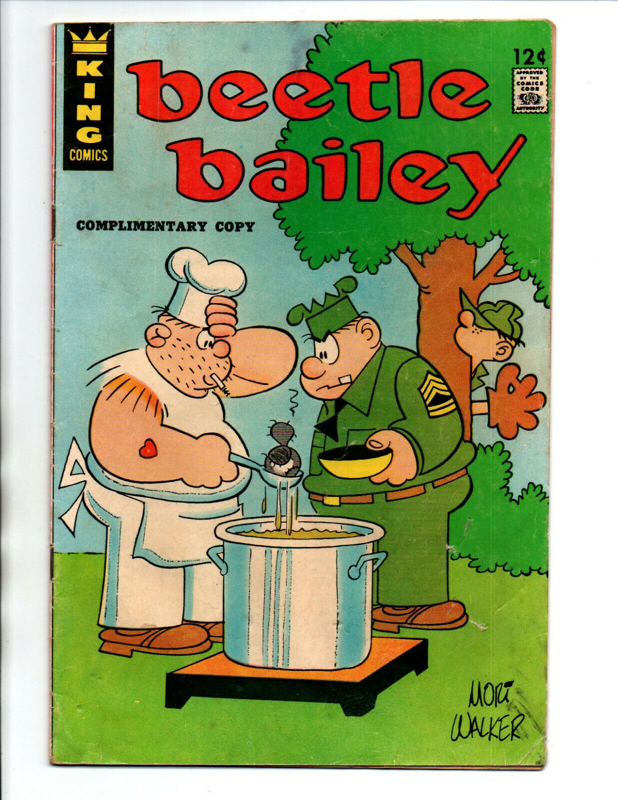 Beetle Bailey #64 complimentary edition Mort Walker - King Comics - 1967/68  - VG | Comic Books - Modern Age, Dell, Beetle Bailey / HipComic