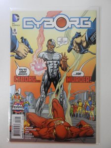 Cyborg #8 Neal Adams Cover (2016)