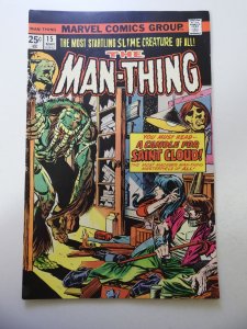 Man-Thing #15 (1975) FN Condition