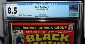 Black Panther #1 (CGC 8.5) White Pages - Jack Kirby & Mike Royer - 1977