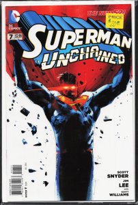 Superman Unchained #7 Jock Cover (2014) Superman