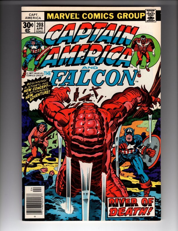 • Captain America #208 (1977) 1st app Arnim Zola!   / NSC•NCA1-04