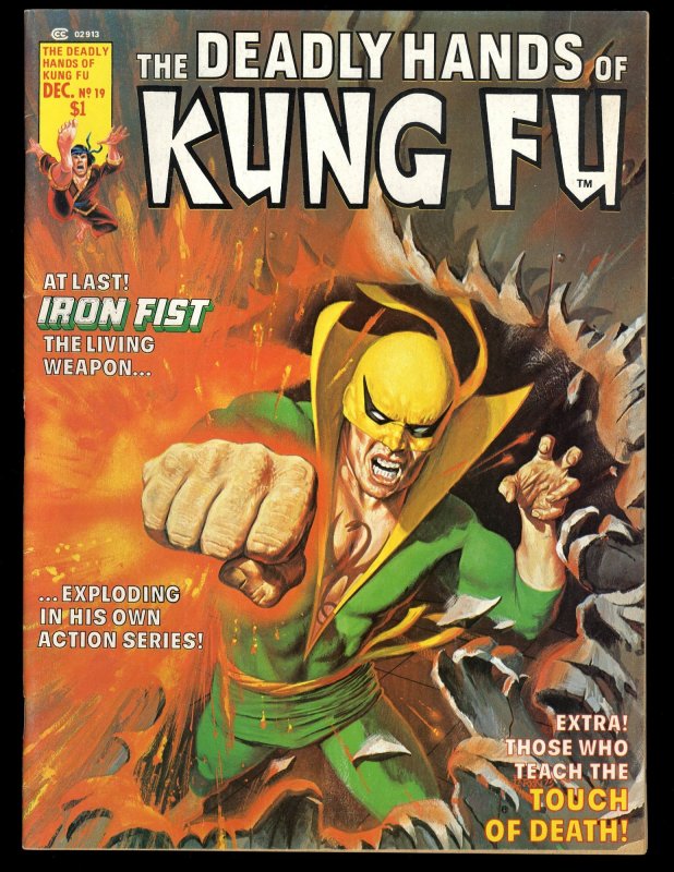 Deadly Hands of Kung Fu #19 FN/VF 7.0 1st Appearance White Tiger!