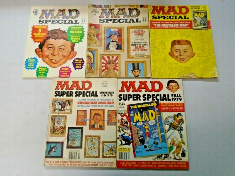 MAD Magazine Specials + Annuals Lot 10 Different (1970-1980)