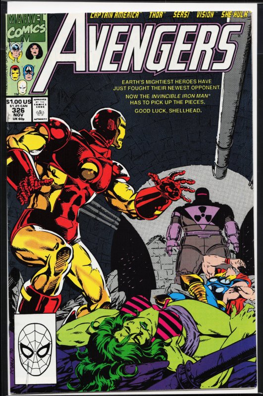 The Avengers #326 (1990) The Avengers [Key Issue]