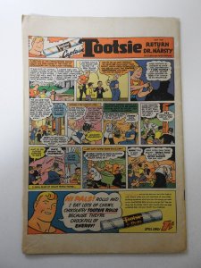 Sparkler Comics #45 (1945) VG Condition moisture stain, rust on staples